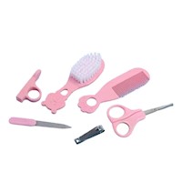 Estuche Completo para Bebe 6 Piezas Rosado Portatil Y+Papel Regalo